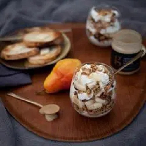 Caramel Pear Breakfast Parfait