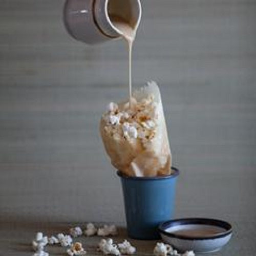 Gourmet Inspirations POP CORN with Salted Caramel Whisky Sauce