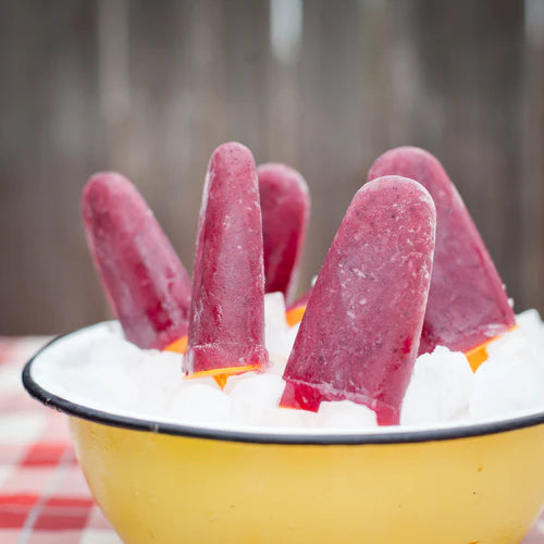 Prairie Berry Popsicles