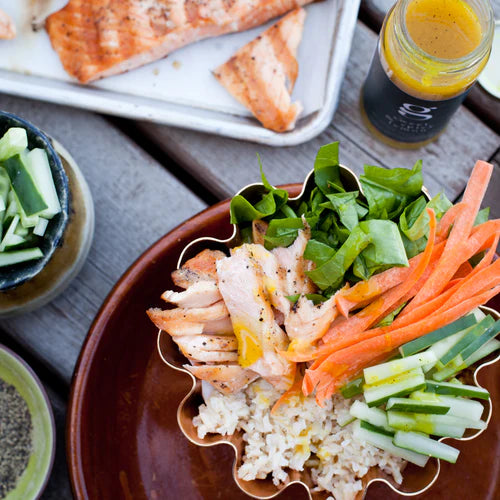 Sweet & Spicy Lemon Grain Bowl