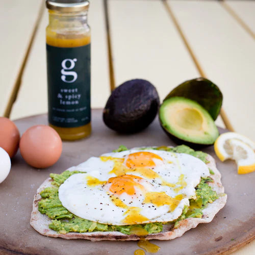 Gourmet Inspirations Style Avocado Flatbread